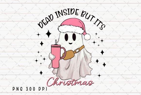 Ghost Dead Inside But It’s Christmas PNG: A Designer’s Take on Seasonal Edge