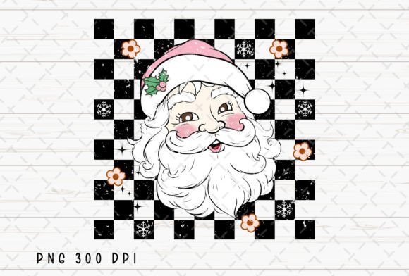 Santa Claus Retro Christmas PNG: A Designer's Vintage Toolkit