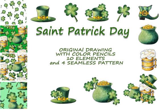 St. Patrick's Day. Irish Holiday: Designing with Festive Charm