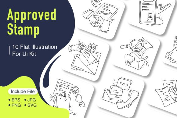 The Flat Illustration Approved Stamp: Your Secret for Authentic Branding